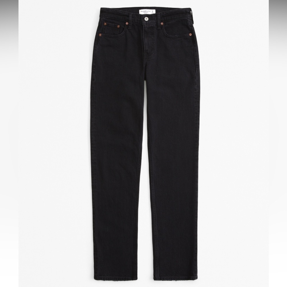 A&F 90s Straight Jeans - Black